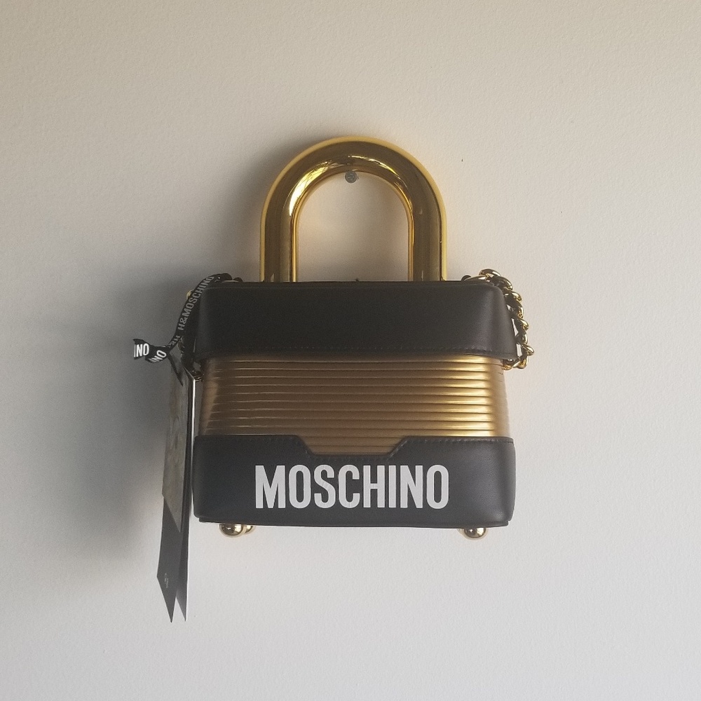Moschino X H&M  "Leather Shoulder Bag" LIMITED